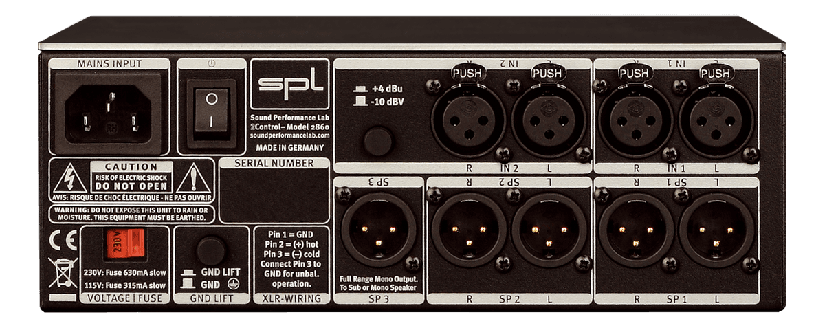 SPL 2Control Stereo Monitor Controller and Headphone Amp
