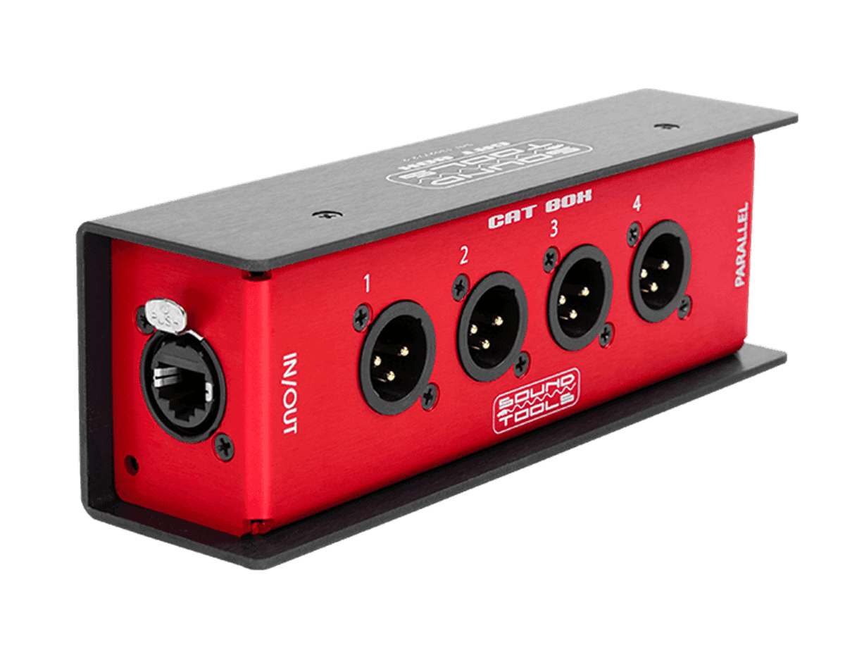 SoundTools CAT  Box 4 x Male  XLR(CBMX)