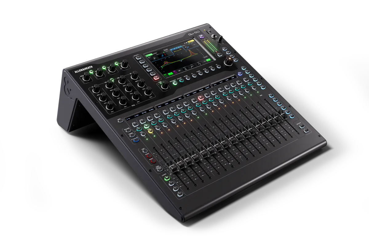 A&H QU-5 Digital Dante Mixer 16 Mic/Line 12+2 Out