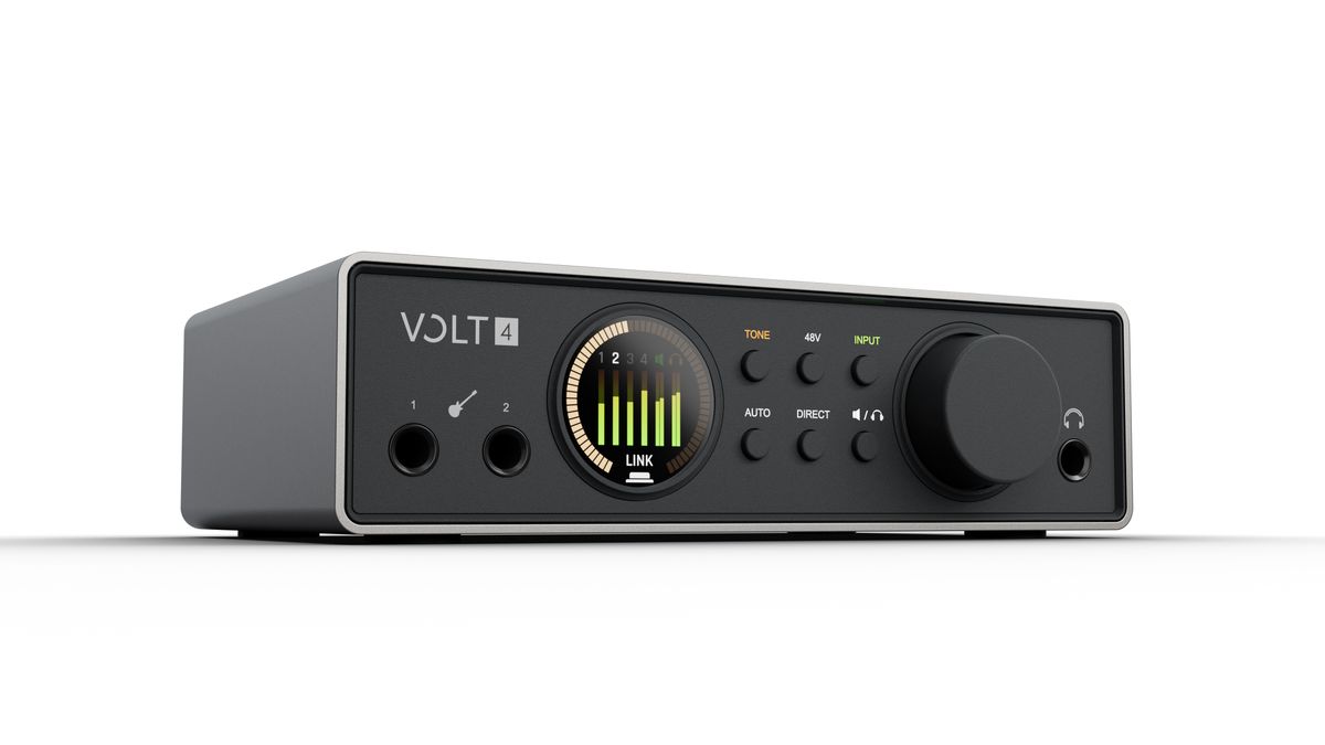 Universal Audio Volt 4 Gen 2 12x6 USB Interface, 2 Mic Pre