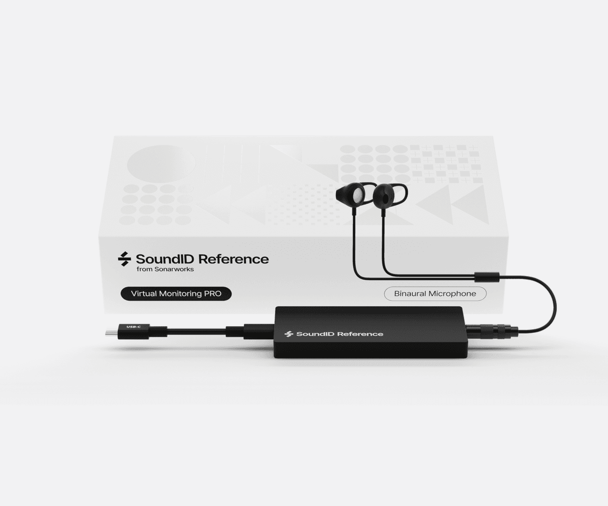 SoundID Reference Virtual Monitoring PRO with Binaural Measurement Microphone (EREF)