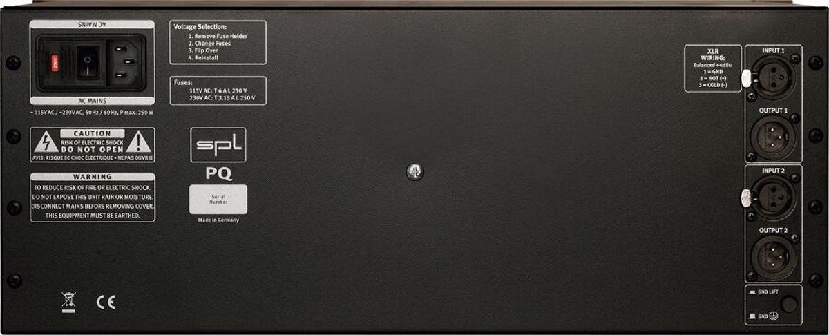 SPL PQ Mastering Equalizer(Red)