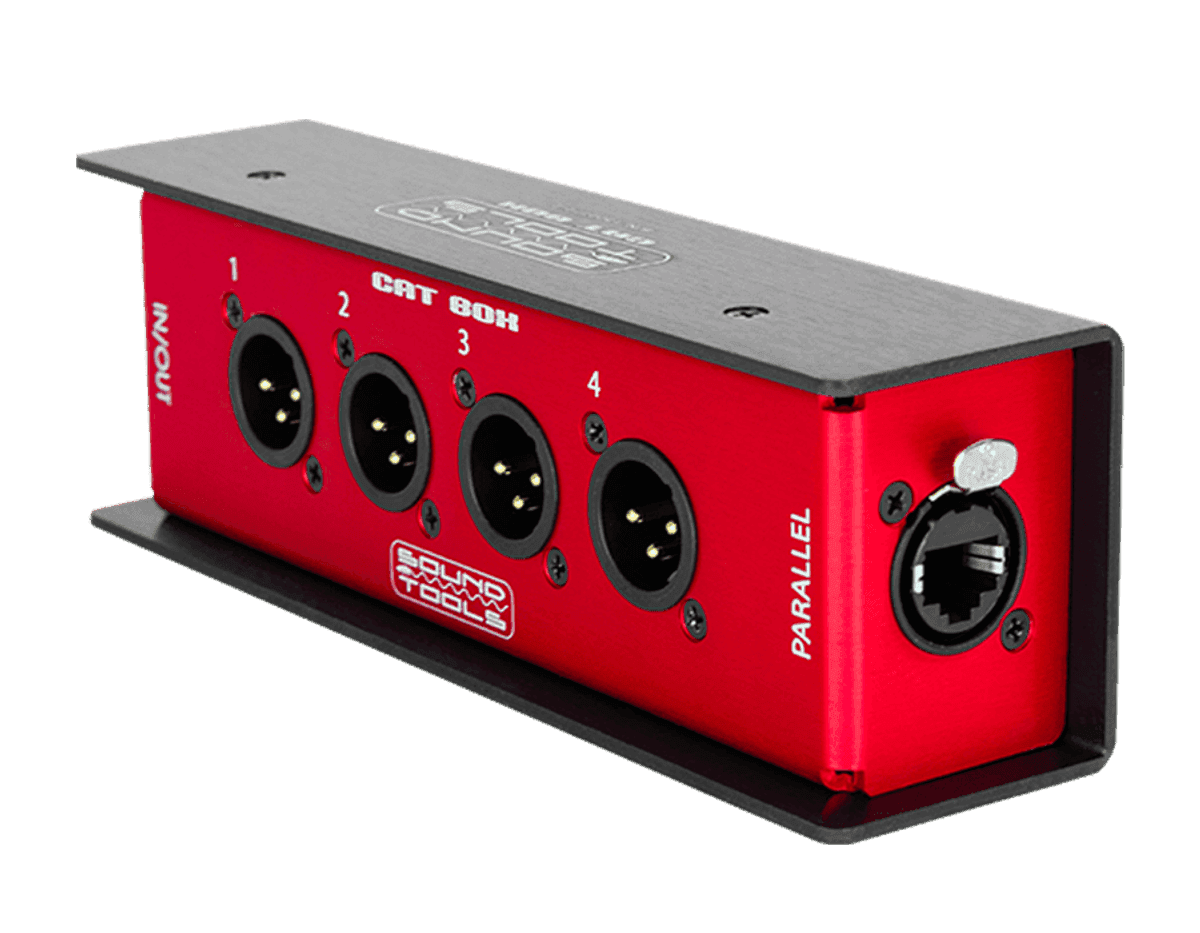 SoundTools CAT  Box 4 x Male  XLR(CBMX)