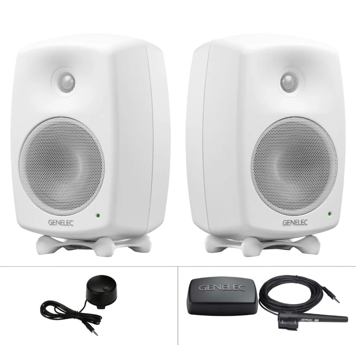 Genelec 8330AW SAM Pack(White)m/GLM V.4 Kit